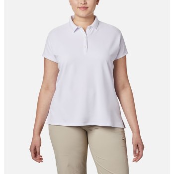 Columbia Polo Dames, PFG Innisfree Short Sleeve Plus Size Wit, 43DOIPHKX